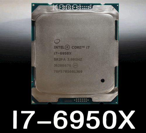Intel I7-6950X Extreme 10 Core 3.00Ghz Sr2Pa Lga2011-3 X99 Cpu Processor
