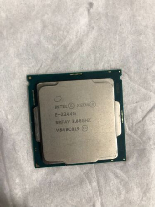 Intel Xeon E-2244G 3.8-4.8Ghz Lga1151 Cpu Processor