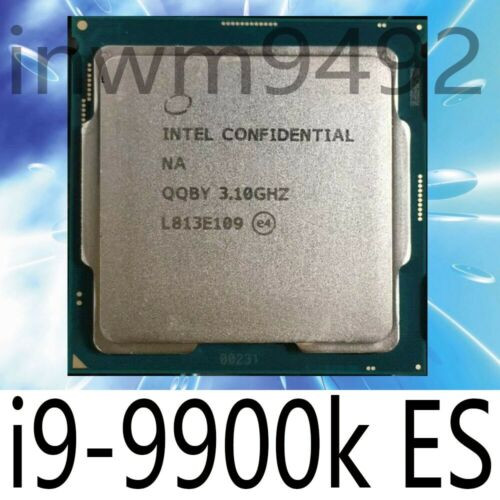 Intel Core I9-9900K Es  Qqby 8 Core 16 Th 3.1Ghz Lga1151 Cpu Processor