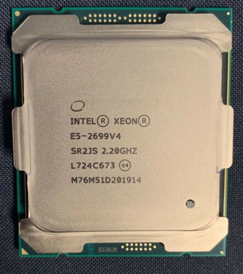 Intel Xeon E5-2699 V4 Sr2Js 2.20Ghz 22-Core Lga2011-3 Cpu Processor 2699V4