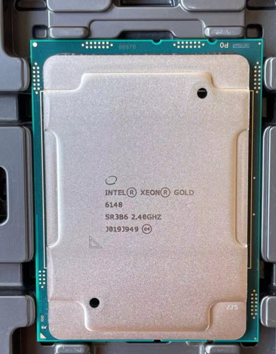 Intel Xeon Gold 6148 Sr3B6 Official Retail Version 20-Core 2.4G Server Processor