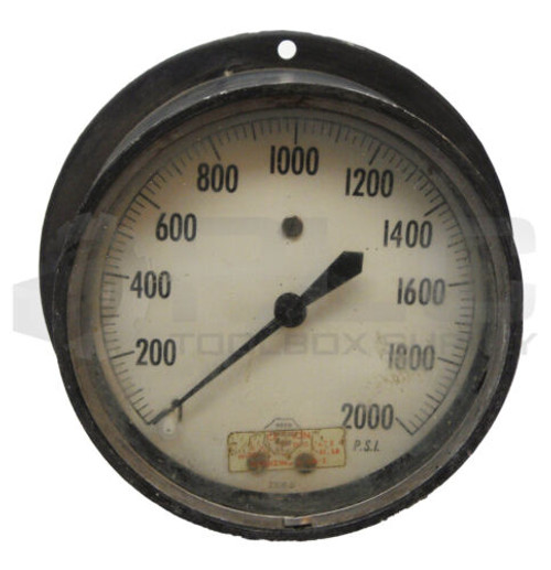 Acco 2306-0 Pressure Gauge 0-2000Psi 5"