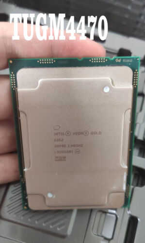 Intel Xeon Gold 6262 Cpu Processor 24-Core 1.90-3.60Ghz 33Mb 135W Lga-3647
