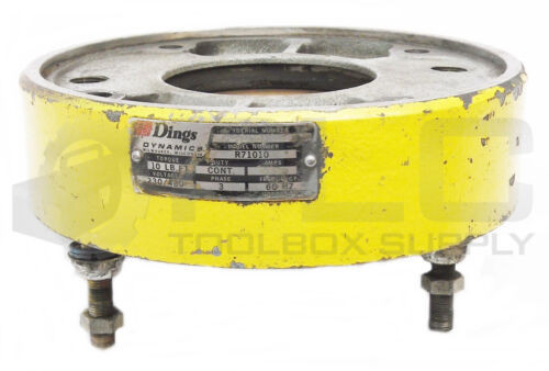 Dings Dynamics R71010 Brake 10Lb Ft Torque Cont. Duty 230/480V 3 Ph 60Hz