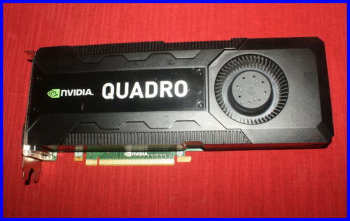 Pny Nvidia Quadro K5000 4Gb Gddr5 Pcie X16 Dual Dp Dvi Graphics Video Card