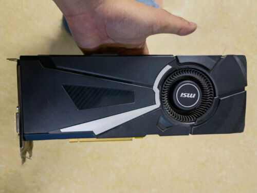 Msi Nvidia Geforce Gtx1070Ti Aero 8Gb Gddr5 Graphics Video Card Dp Dvi Hdmi