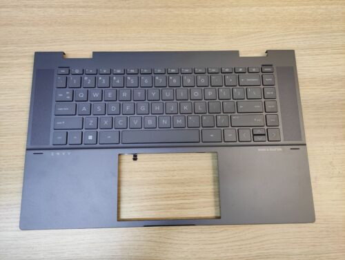 Genuine Hp 15-Ey0023Dx 15-Ey0013Dx Us Palmrest W/ Bl Keyboard Black N15946-001