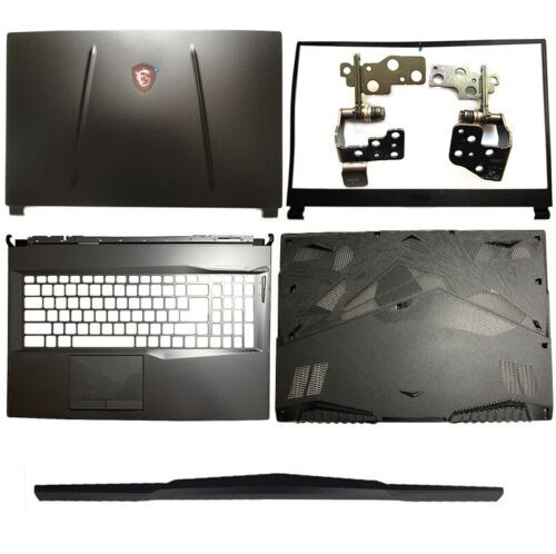 For Msi Gp75 Ms-17E2 17E3 17.3"Lcd Back Cover+Bezel+Palmrest+Bottom+Hinge Cover