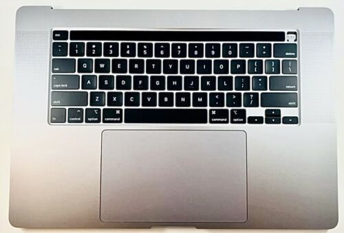 Apple Macbook Pro 16" A2141 2019 Silver Top Case Battery Keyboard Us Genuine Oem