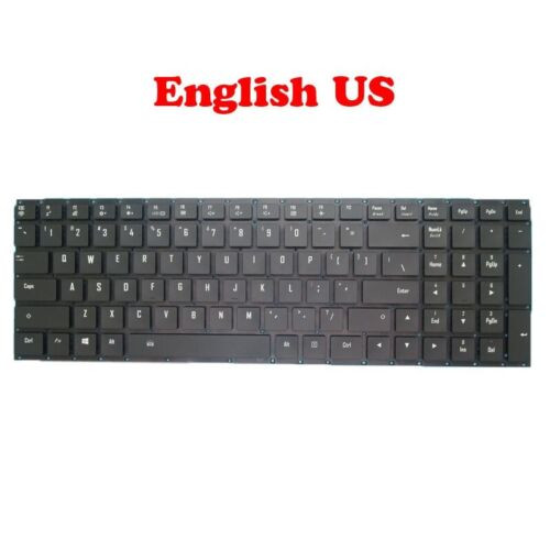 English Us No Backlit Paper Keyboard For Gigabyte For Aero 15 No Frame