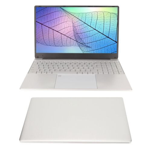 15.6Inch Laptop 16Gb Ram Silver Laptop With Backlit Keyboard For N5095 Cpu