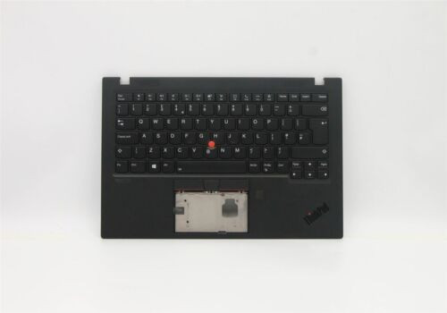 Lenovo Thinkpad X1 Carbon 8Th Gen Palmrest Touchpad Cover Keyboard Uk 5M10Z37044