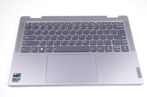 5Cb1J02090 Lenovo Us Palmrest Keyboard Stone Blue 82Qe000Kus Yoga 7 14Ial7