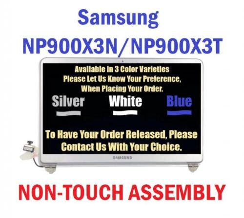 13.3" 1920X1080 Resolution Samsung Notebook 9 Np900X3N White Lcd Screen Assembly