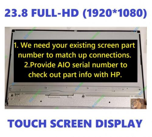 Hp Spare Part L17303-274 Lcd Led Touch Screen 23.8" Fhd Replacement Touch Panel