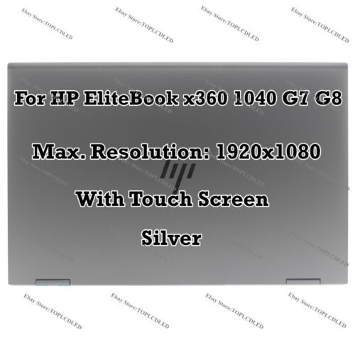 14.0" M46725-001 Hp Elitebook X360 1040 G7 G8 Fhd Lcd Led Touch Screen Assembly