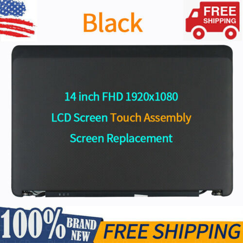 14" Lcd Screen Touch Digitizer Complete Assembly For Dell Latitude E7470 Black