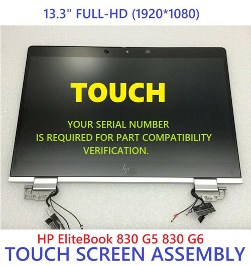 Hp Sps-Hu 13" Fhd Bv Uwva Hdcam 250N Ts L65320-001