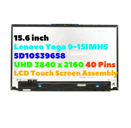 15.6 For Lenovo Yoga 9-15Imh5 5D10S39658 Led Lcd Touch Screen Assembly 3840X2160