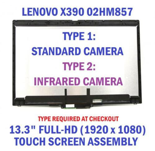 Lenovo Thinkpad X390 Yoga Lcd Led Display Touch Screen Full Assembly Fhd