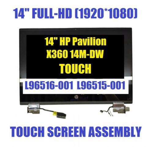 Hp Pavilion 14M-Dw0023Dx 14M-Dw1023Dx Lcd Display Touch Screen Hinge Up Assembly