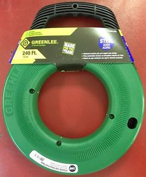 GREENLEE FTS438-240 Steel Fish Tape 240Ft NEW