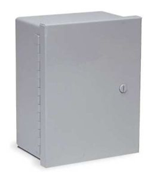 WIEGMANN N1C081006 Enclosure, Steel, NEMA 1, 8x10x6 In