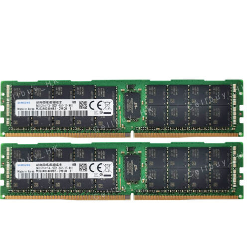 Samsung 128Gb 2X64Gb Ddr4 2933Mhz Ecc Server Rdimm Memory For Supermicro X11 Spa