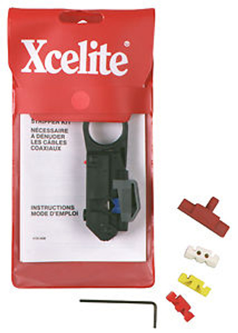 Xcelite 3CSKGN, 3CGN Green 3-step Coaxial Wire Stripper Cassette Kit