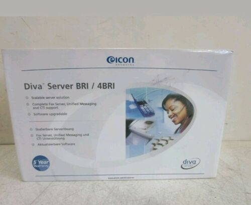 Eicon Diva Server Bri / 4Bri Pci   Factory Sealed
