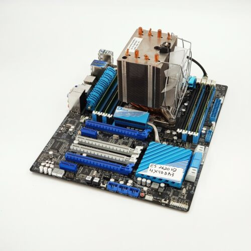 Asus P9X79 Pro Intel Xeon E5-2620 V2 + 16Gb (4 X 4Ddr3) Lga2011 X79 Motherboard