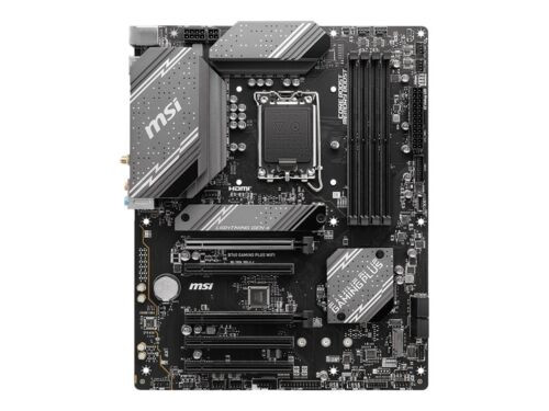 Msi B760 Gaming Plus Wifi Motherboard Atx Lga1700 Socket B760 Chipset Usb 3.2 Ge