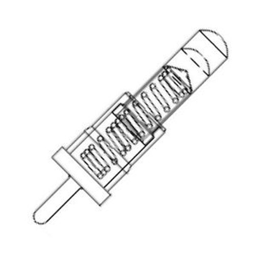 Pin & Socket Connectors Springpin,Solder Mnt Pin Length .155 100 Pieces