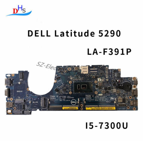 Yn07V For Dell Latitude 5290 Motherboard I5--7300U La- F391P 0Yn07V