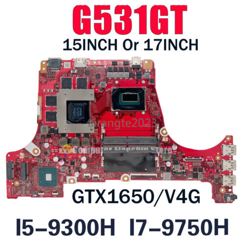 G531Gt Motherboard For Asus Strix G G731 G531G G731Gt G731G I5-9300H I7-9750H