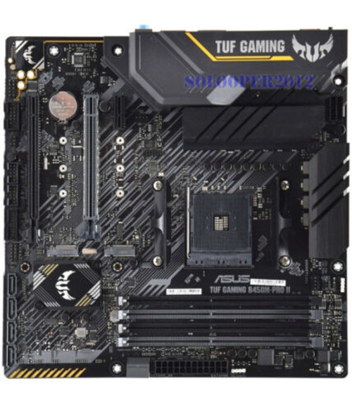 Asus Tuf Gaming B450M-Pro Ii Socket Am4 Amd B450 Ddr4 Motherboard Micro Atx