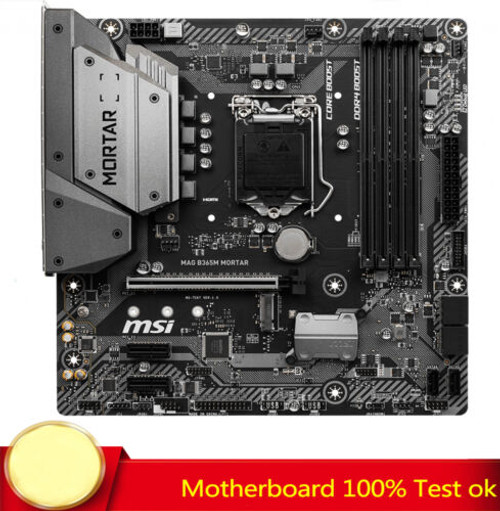 For Msi Mag B550M Mortar B550 Motherboard Support Am4 64Gb Ddr4 100% Tested Work
