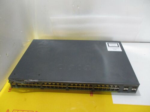 Cisco Catalyst 2960-X Series Ws-C2960X-48Ts-L 48-Port Network Network Switch