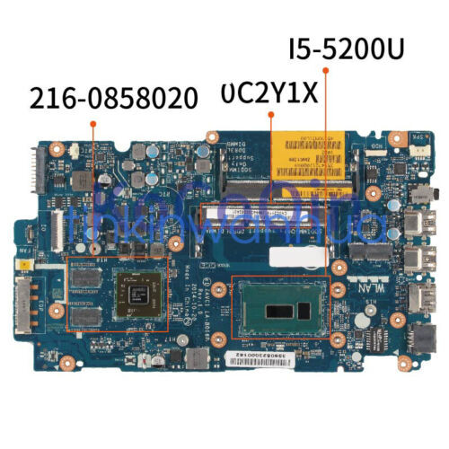 0C2Y1X C2Y1X La-B016P For Dell Inspiron 5548 W/ I5-5200U Cpu Motherbroad