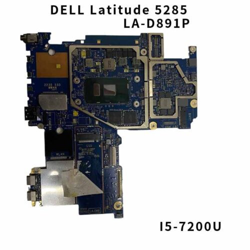 Hpcdv For Dell Latitude 5285 Motherboard I5-7200U La-D891P