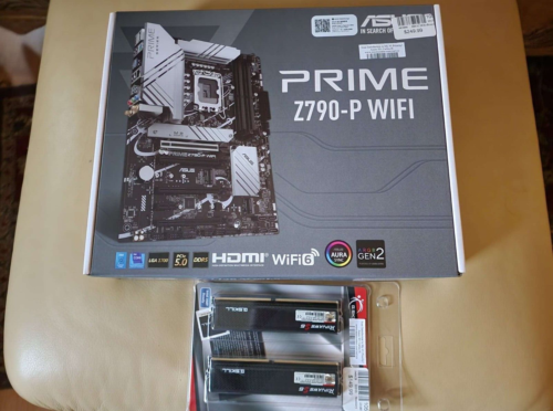 Asus Prime Z790-A Wifi 6E Lga 1700 + Ddr5  6000 32 Gb G.Skill