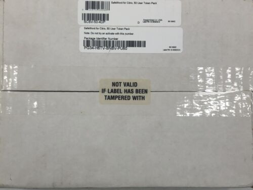 Secure Computing Citrix Safeword 50 Token Pack- 37-0938093-A