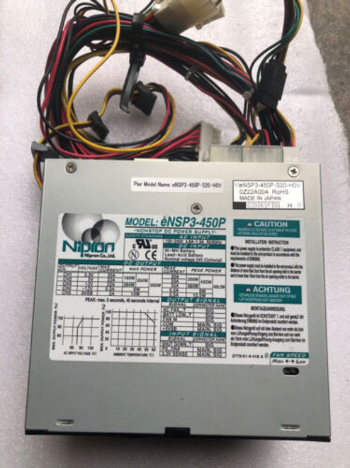 1Pc Nipron Ensp3-450P 450W  Equipment Power Supply Ensp3-450P-S20-H0V