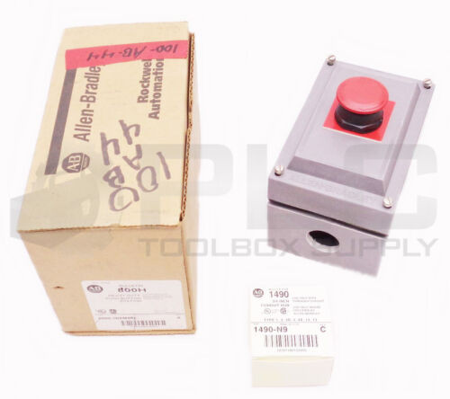 New Allen Bradley 800H-1Ham4Rl Ser A Heavy Duty Push Button Station 800H-Frxt6D4