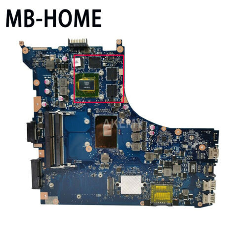 For Asus Gl552Vw Gl552Vx Gl552Vl Gtx965M I5-6300Hq I7-6700Hq Motherboard