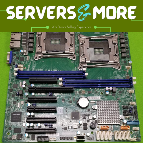 Supermicro X10Drl-I, 2X Intel Xeon E5-2650L V4 1.7 Ghz, 64Gb Ram Combo