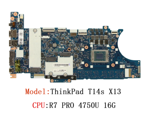 Laptop Motherboard For Lenovo Thinkpad X13 T14S R7 Pro 4750U 16G 5B20W77640