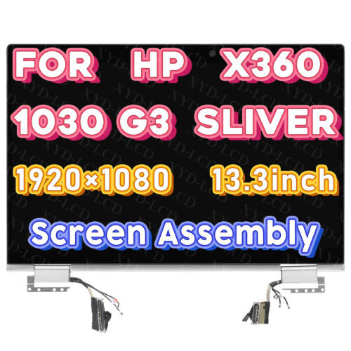 Hp Elitebook X360 1030 G3 Lcd Led Display Fhd Ag Led Uwva Touchscreen Assembly.