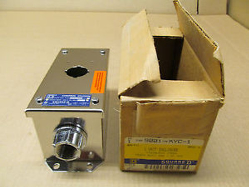1 New  SQUARE D 9001 KYC-1 9001-KYC1 9001KYC1 1 UNIT ENCLOSURE STAINLESS STEEL