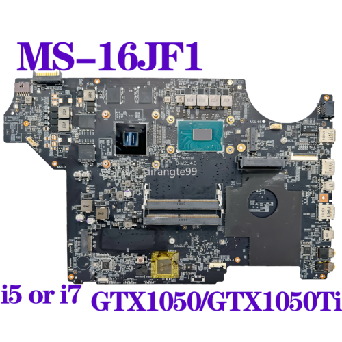 Motherboard For Msi Gv62 Ms-16Jf1 W/ I5 I7 8Th Gen Cpu Gtx1050/Gtx1050Ti-V2G/V4G